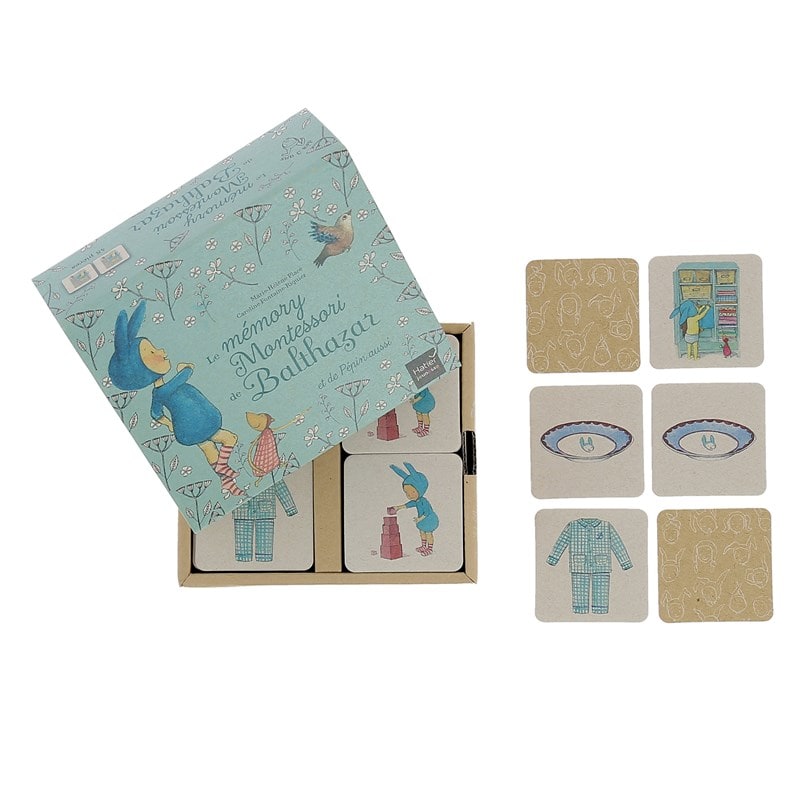 Le mémory Montessori de Balthazar