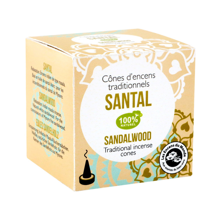 Cônes x15 santal
