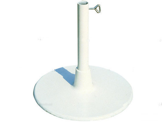 Pied de parasol rond INVICTA + socle extra plat - Ø38cm
