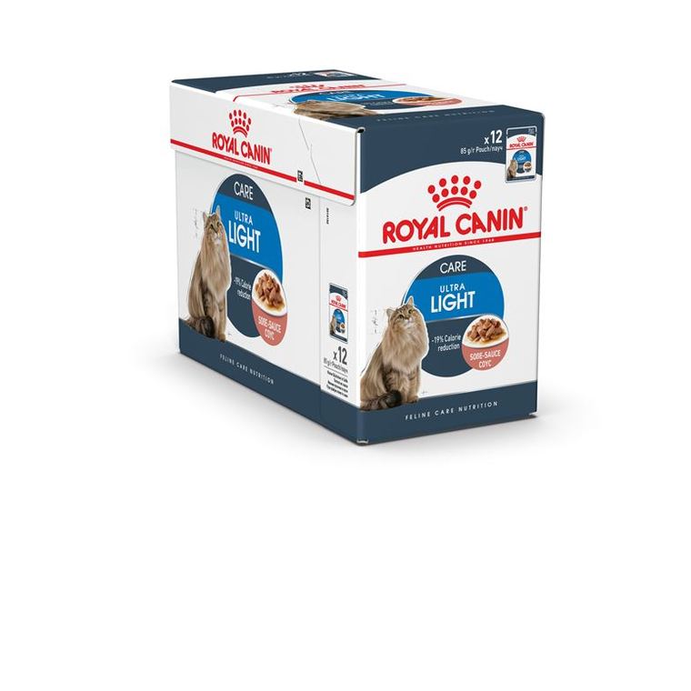 Sachet Royal Canin chat ultra light 12x85g