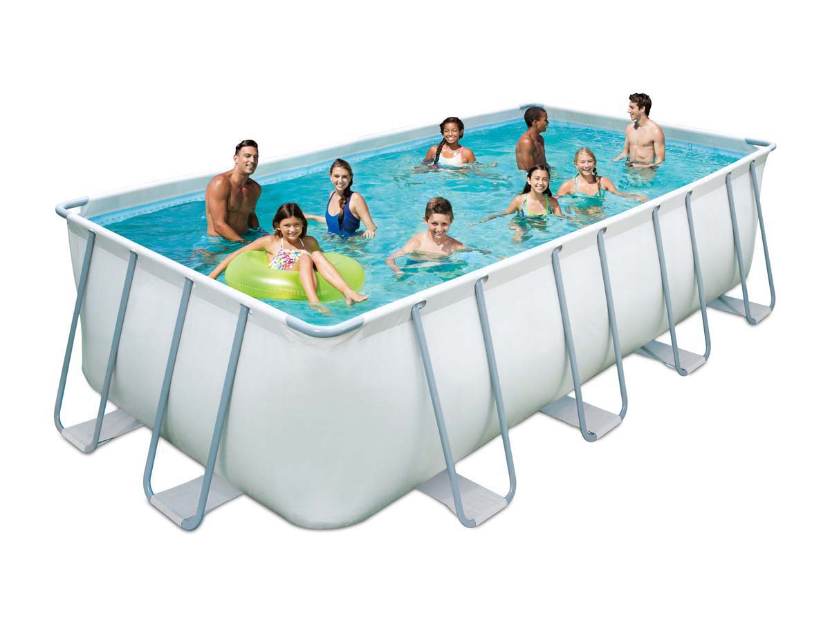 Piscine tubulaire Elite- 5.49 x 2.74 x 1.32 m - Filtre sable