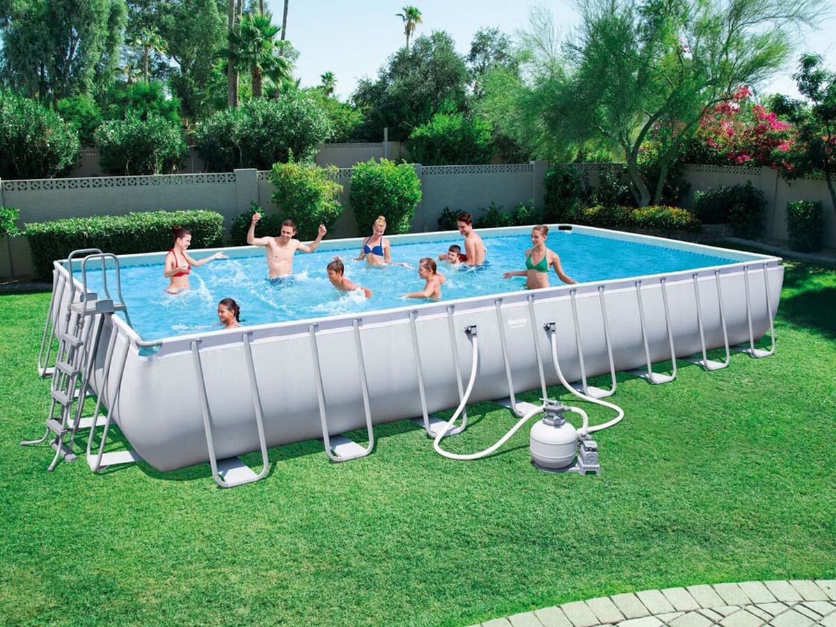 Piscine tubulaire - 9.56 x 4.88 x 1.32 m