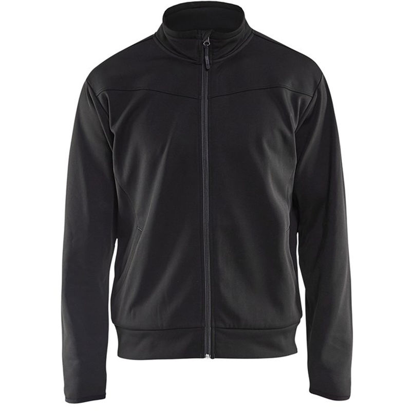 Sweat shirt de travail Blaklader zippé Noir / Gris XL