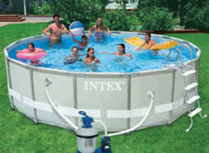 Kit Piscine easy set 4,88 x 1,22 m INTEX et Produit entretien piscine AQUA 7 flottant Kit Piscine easy set 4,88 x 1,22 m INTEX et Produit entretien piscine AQUA 7 flottant