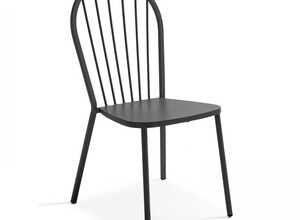 Chaise bistrot en métal, Honfleur