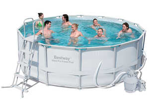 Piscine tubulaire Ronde 4.27 m x 1.22 m + Bâche Piscine tubulaire Ronde 4.27 m x 1.22 m + Bâche