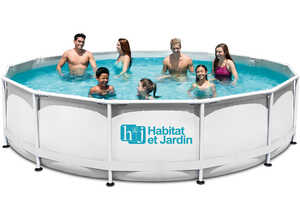 Piscine tubulaire Elite - Ø 4.88 x 1.22 m Piscine tubulaire Elite - Ø 4.88 x 1.22 m