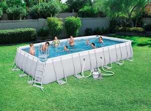 Piscine acier rectangulaire Power Steel - 7.32 x 3.66 x 1.32 m Piscine acier rectangulaire Power Steel - 7.32 x 3.66 x 1.32 m
