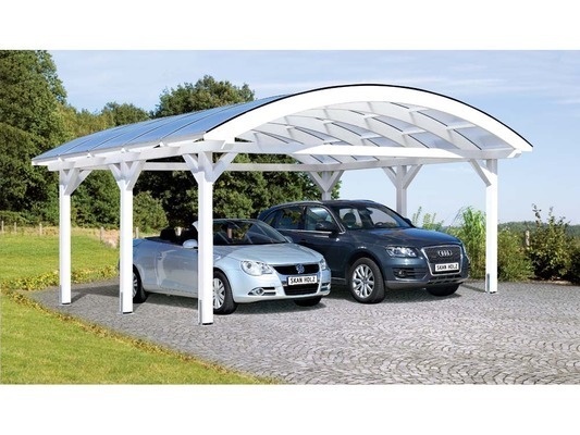 Carport voiture - 34.35 m² - 6.35 x 5.41 x 3.25 m