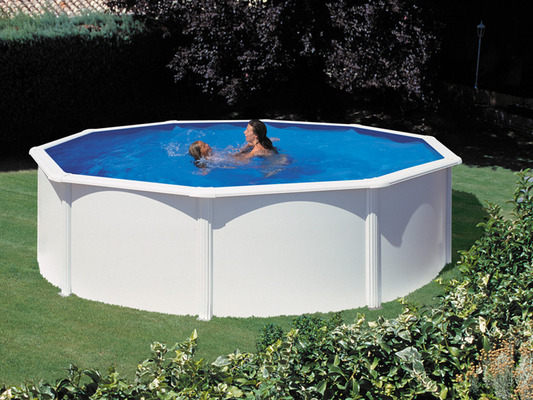 Kit piscine acier ronde Fidji - Ø 2.40 x 1.20 m