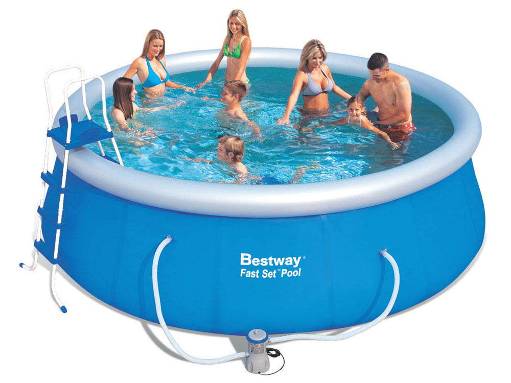 Piscine autoportante ronde Fast Set Pool - Ø 4.57 x H 1.22m