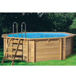 Piscine bois Tropic Octo 414