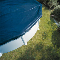 Bâche d'hivernage GRE pour piscine ovale 6,10 x 3,75 m