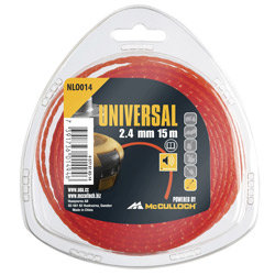 Fil nylon 2,4mm pour debroussailleuse Elite 2.010BT et Elite 2.210BP McCulloch