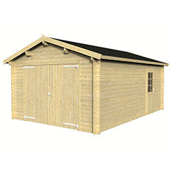 Garage ANTIGUA A en bois 20 m2