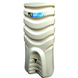 Récupérateur d'eau mural Récup'O 550L beige EDA et kit chéneau offert