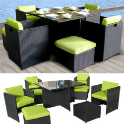 Salon de jardin OTTOMAN PRESTIGE anthracite