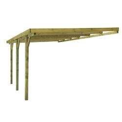 Carport Bois adossé DAKAR traité autoclave