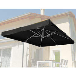 Toile de remplacement pour parasol déporté MARINA gris ardoise