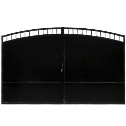 Pack portail BELLADONE battants 1.95 X 4 m et portillon