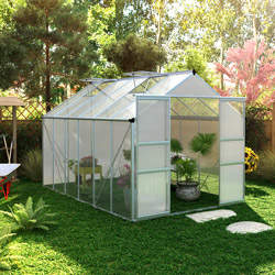 Serre de jardin polycarbonate 9m²
