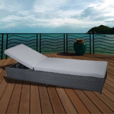 Bain de soleil PATTAYA en résine tressée