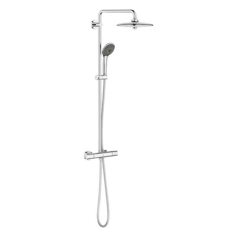 Colonne de douche thermostatique, GROHE Vitalio joy clova, Chromé