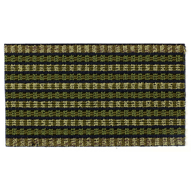 Paillasson d’extérieur Emeraude noir et vert polypropylène - 70 x 40 cm