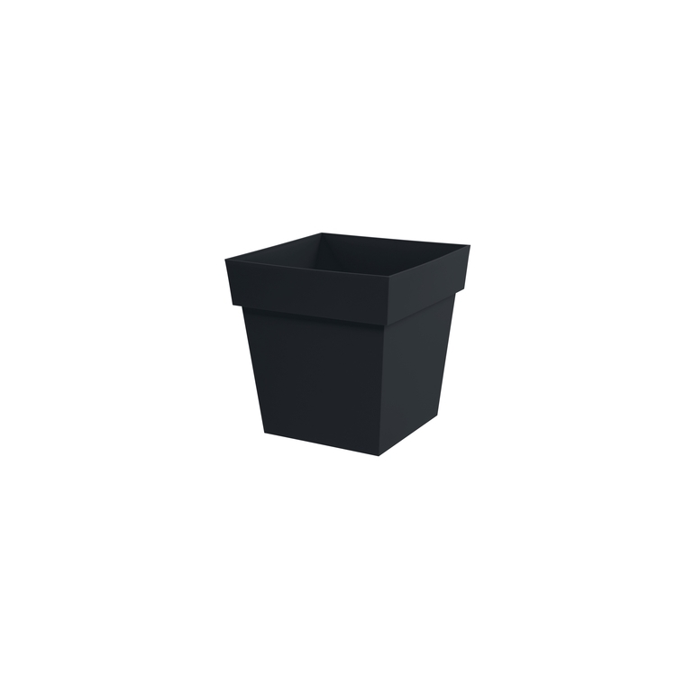 Pot Toscane Gris anthracite L.39x39 x H.39 cm