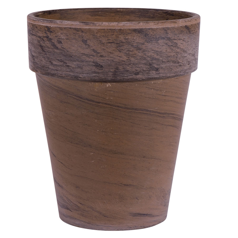 Pot En Terre Emaillée Ø31x H37 Basalt