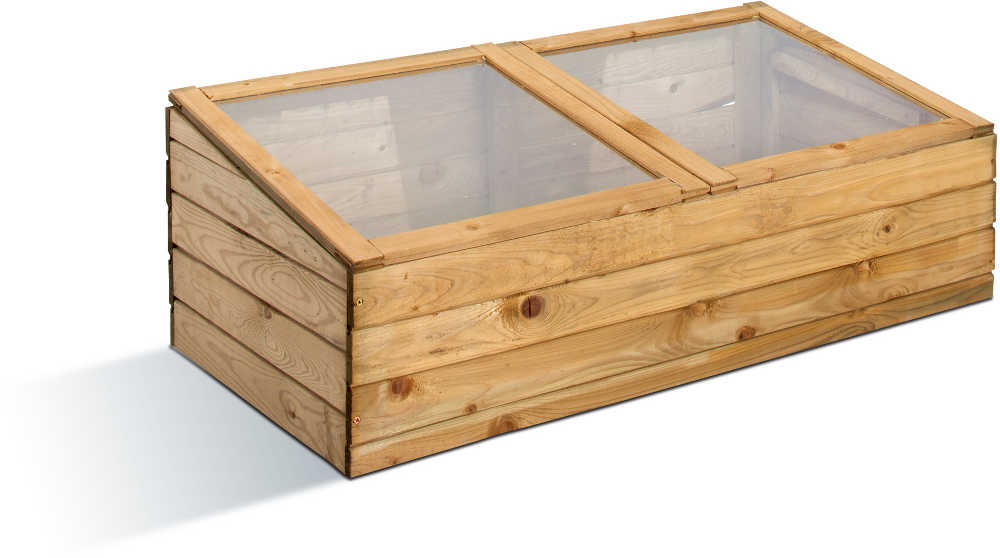 Petite serre de jardin en bois