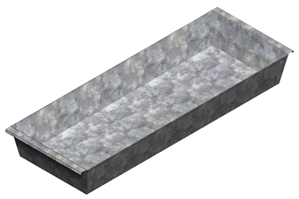 Jardinière pour potager à adosser