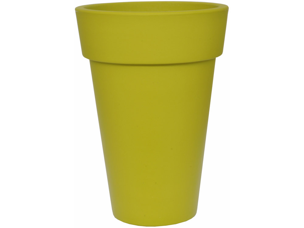 Pot colonne à fleurs Omega - Vert olive - Ø 35 cm