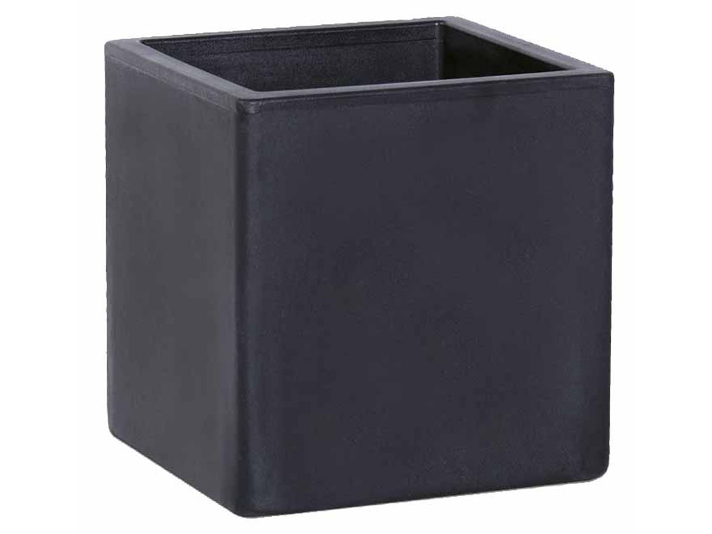 Bac à fleurs Cubico - 40 x 40 x 35 cm - Anthracite