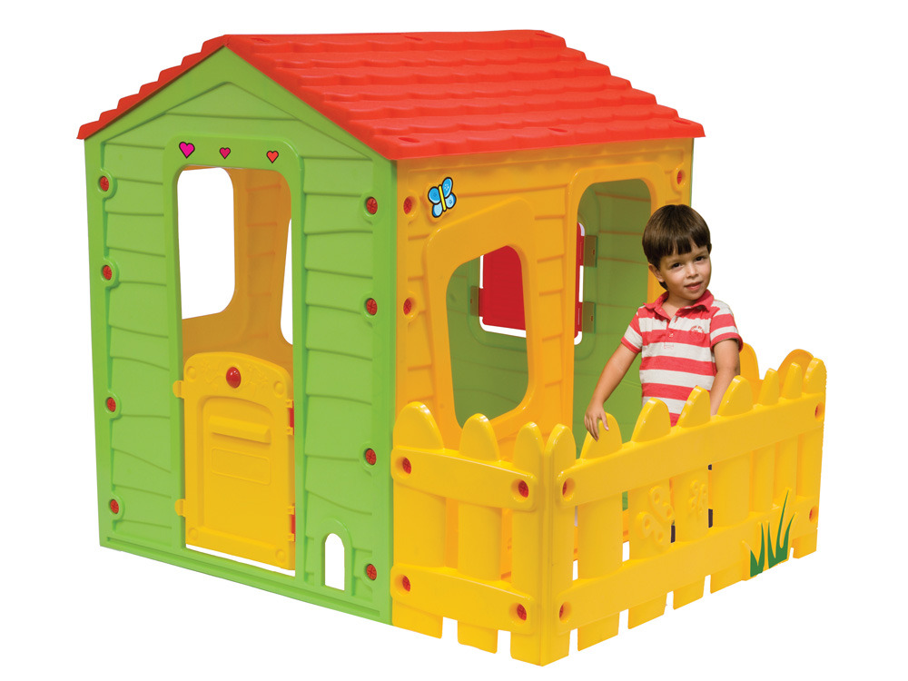 Cabane enfant en PVC Fermette - 1.18 x 1.46 x 1.27 m