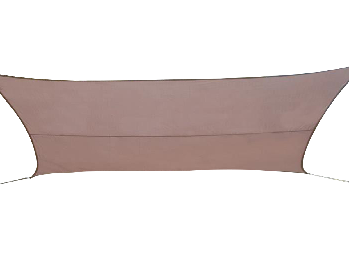 Voile d'ombrage rectangulaire 3 x 4 m - Curacao - Taupe