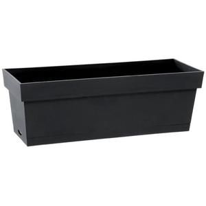 EDA Jardini?re + plateau Toscane 50x18x16,7cm - Gris foncé