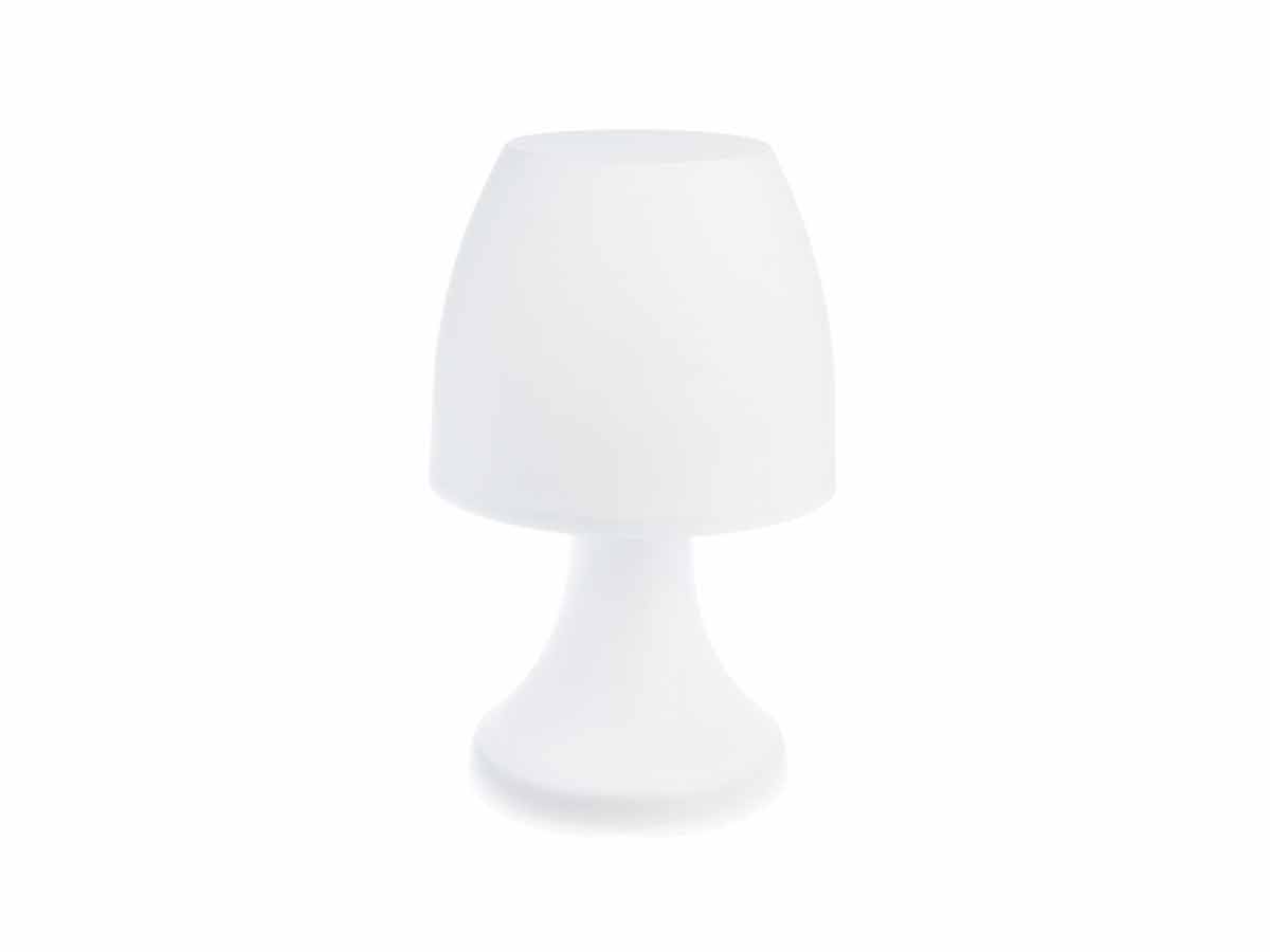 Lampe champignon à poser 27 cm - Variation de couleur