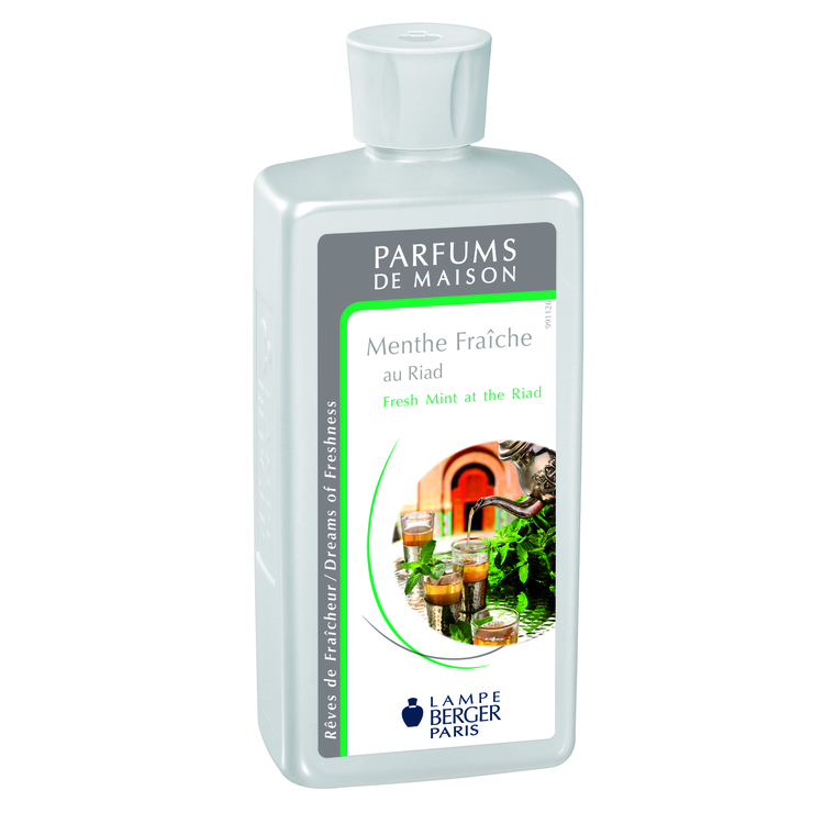 Parfum Menthe Fraîche au Riad pour Lampe Berger 500 ml