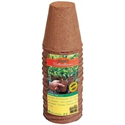 Godets biodégradable : ronds 8cm, 16 godets