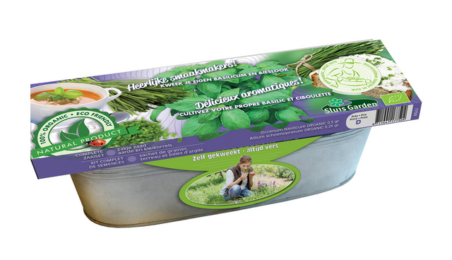 Kit Basilic & Ciboulette Graines Biologiques