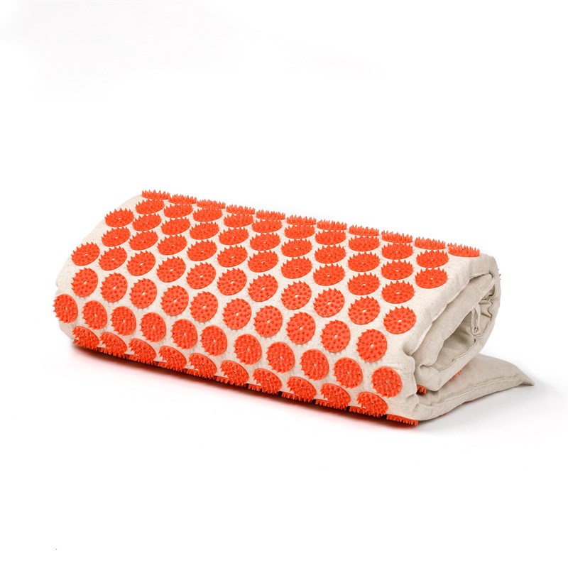 Tapis d'acupression orange