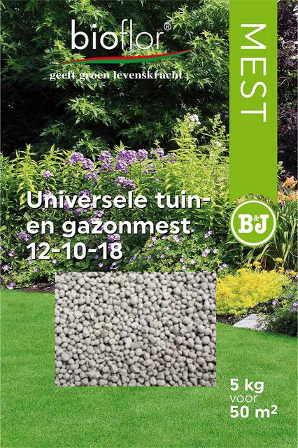 12-10-18 Engrais granulÃ© 5 kg. - Bioflor