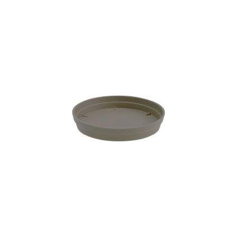 Soucoupe Toscane Taupe D.34,5 x H4,8 cm