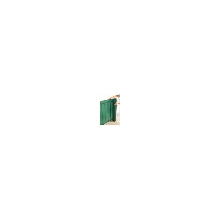 Écran extrudé spécial balcon Trionet, coloris vert, 300 x 100 cm