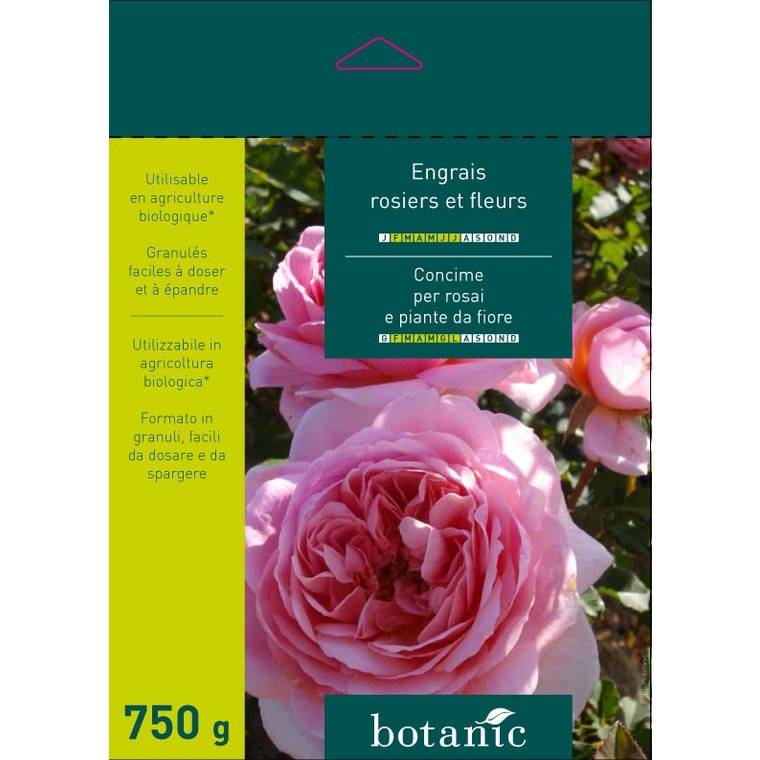 Engrais 750g rosiers et fleurs