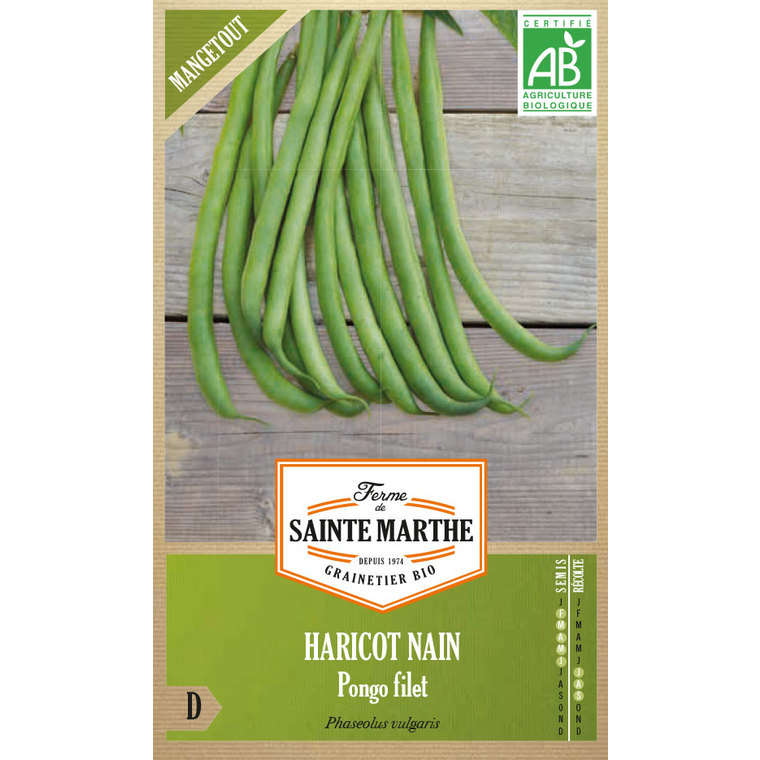 Haricot Pongo Bio