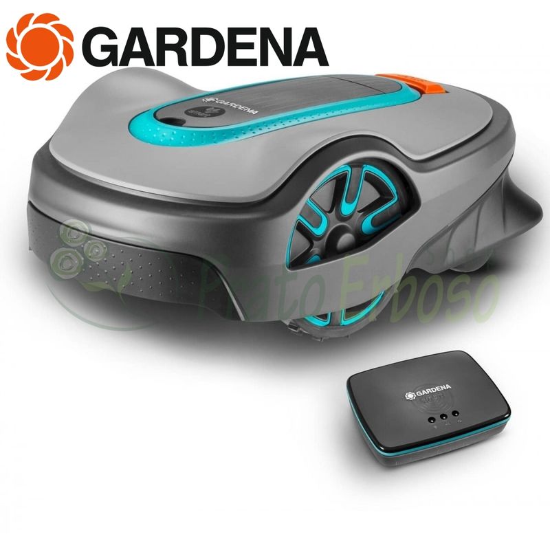 Gardena - 19113-34 - Kit de tondeuse robot Smart SILENO life 750