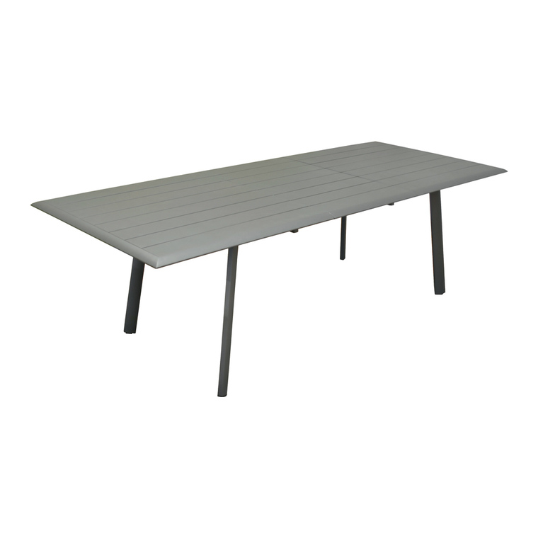 Table de jardin Max L 180/240 cm