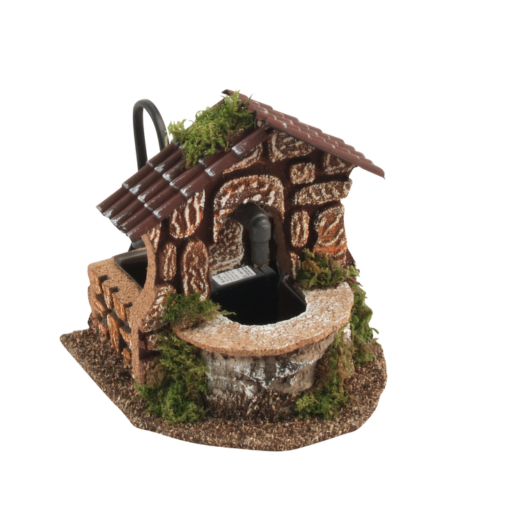 Fontaine avec niche – 13 cm de haut